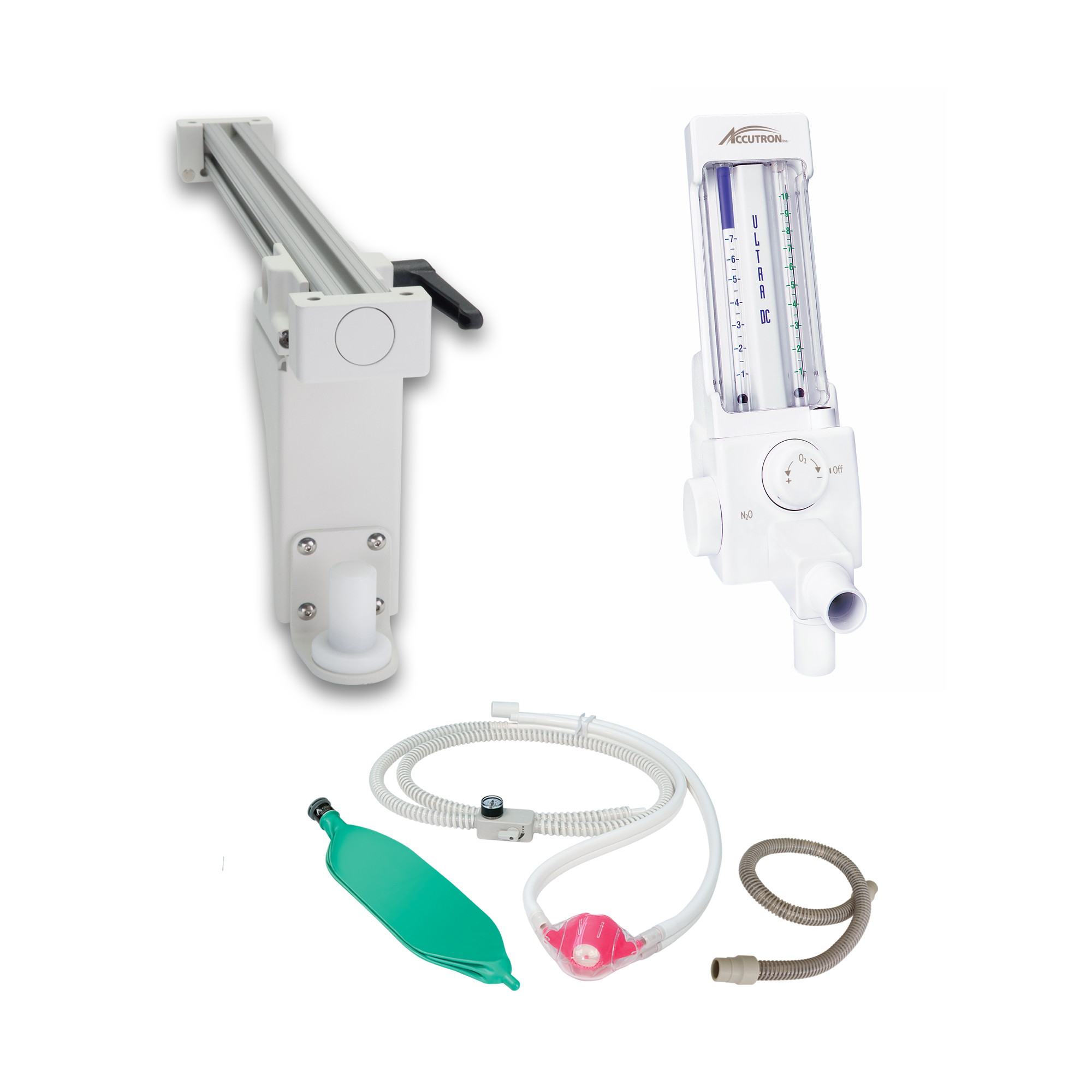 Ultra DC™ Flowmeter, Telescoping Wall Arm, Scavenging Circuit II.